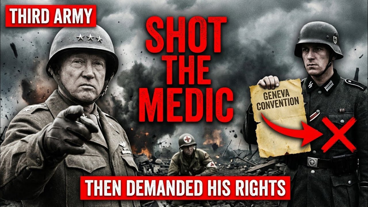 What Patton did when an SS sniper Demanded 'Geneva convention' Right after killing a medics