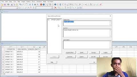 two way Anova dengan interaksi (minitab) #statistika