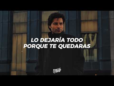 Chayanne - Dejaría todo [video lyrics + letra]