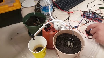 Bilkent EEE102 Digital Design Term Project Presentation - Automatic Watering System