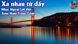 Karaoke Xa Nhau Từ Đấy Tone Nam Trầm | TAS BEAT