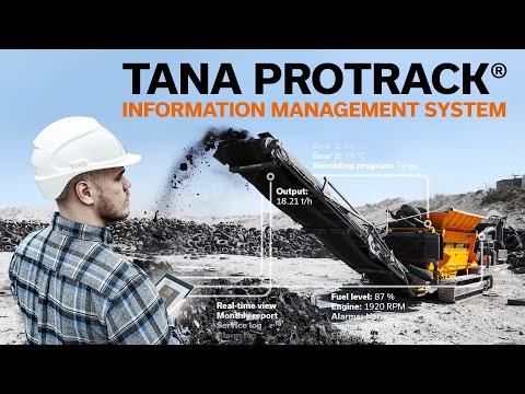 Information Management System for TANA machines - TANA ProTrack®