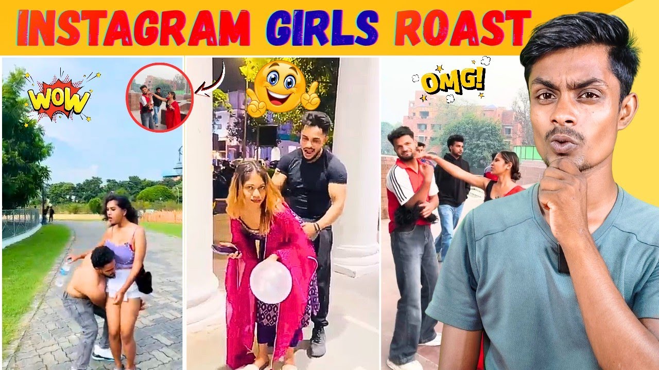 Girls Roast Romantic Reels | Viral Girl Instagram Roast | Funny Viral Reels Roast Video 