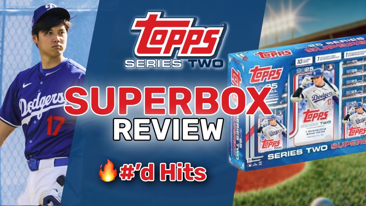 2025 Topps Series 2 SUPER BOX Review ⚾🔥 | Is it worth it? - YouTube