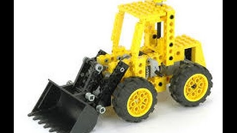 Lego Technic 8828 Front End Loader Instructions - Year 1992