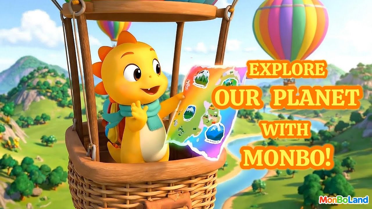 Explore Our Planet with MonBo 🌍 | Adventure Learning for Kids | MonBoLand Official