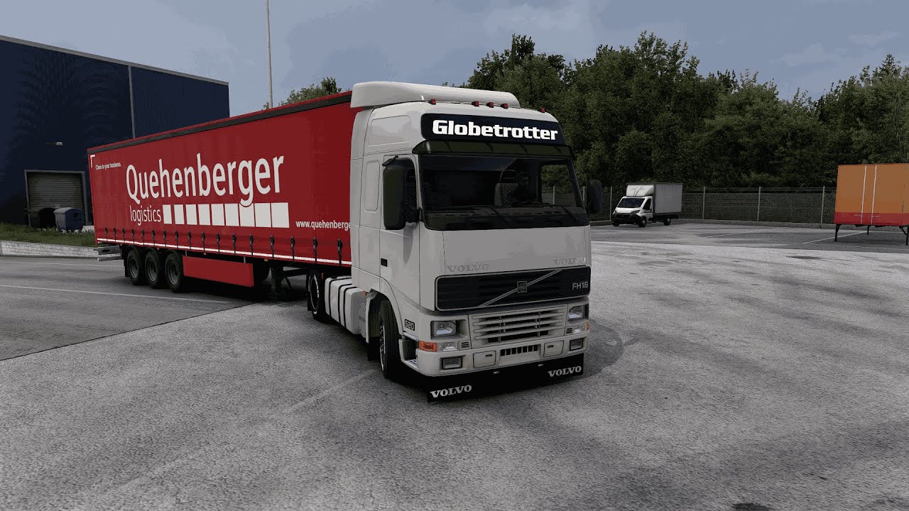 Volvo FH16 Globetrotter 4K Cinematic Drive | Realistic ETS2 Logistics Operation 🚛📦