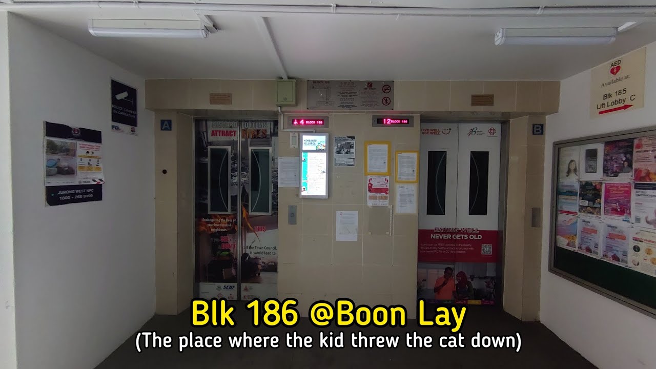 Block 186 Boon Lay Fujitec Elevator [Lift B]
