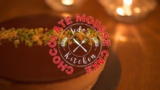 Christmas chocolate mousse cake recipe チョコレートムースケーキの作り方