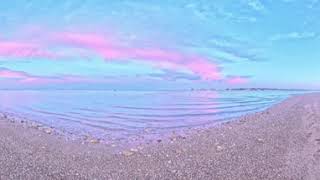 Calm Water Turns into Waves | Boat Passing by (360° VR Experience)