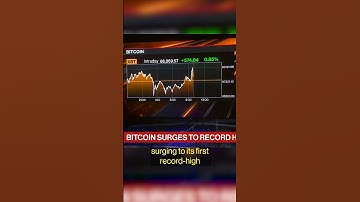 Bitcoin Surges to First Record-High Since 2021