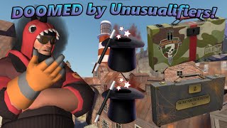 TF2 Unboxing: 100 Skin Cases! Doomed by Unusualifiers!?