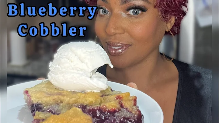 Perfect Blueberry Cobbler