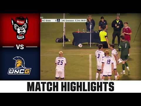 NC State vs. Unc Greensboro Match Highlights | 2026 ACC Men's Soccer