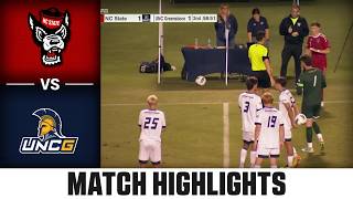 NC State vs. Unc Greensboro Match Highlights | 2026 ACC Men's Soccer