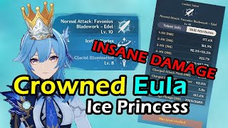 So I CROWNED my EULA... but on her normal attack