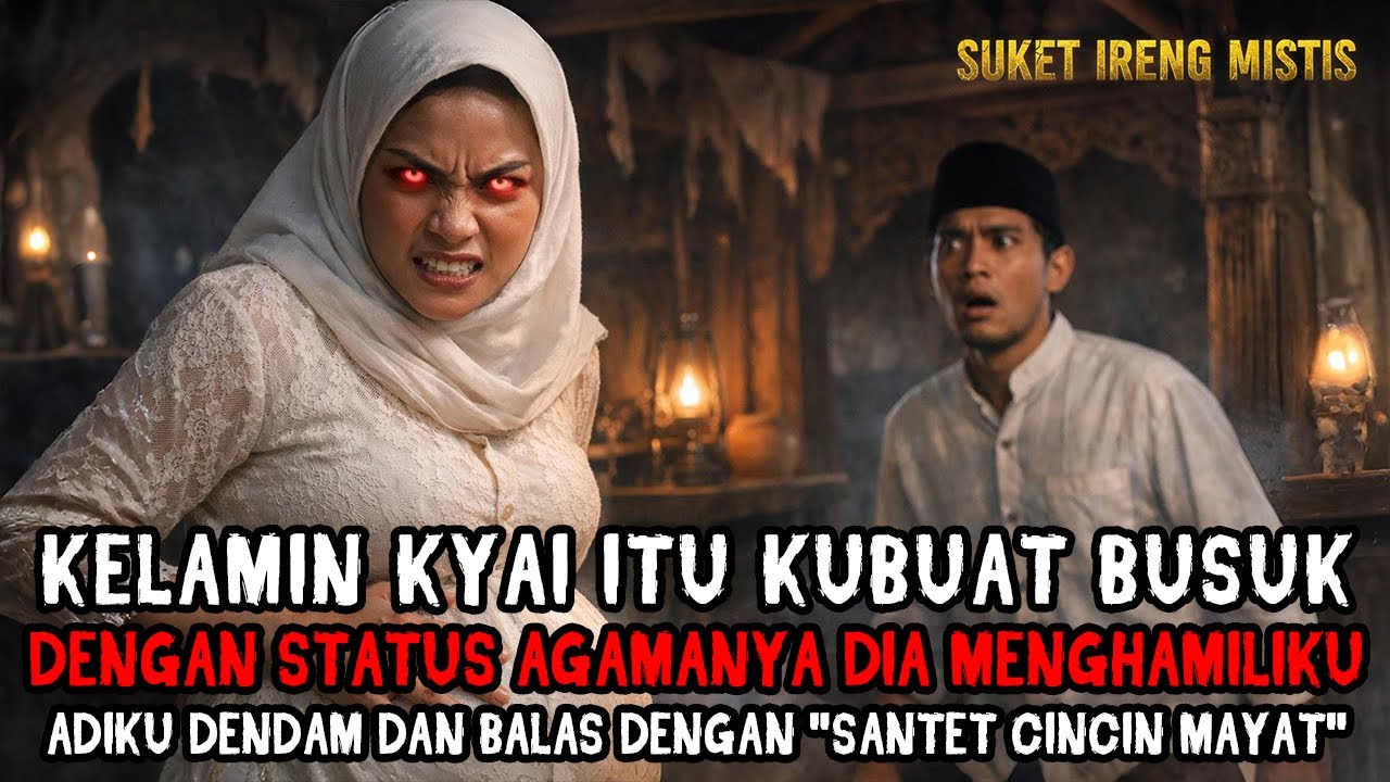 DENDAM SANTET CINCIN MUNTHU, KYAI ITU MENGHAMILIKU KEMALUANNYA MEMBUSUK!