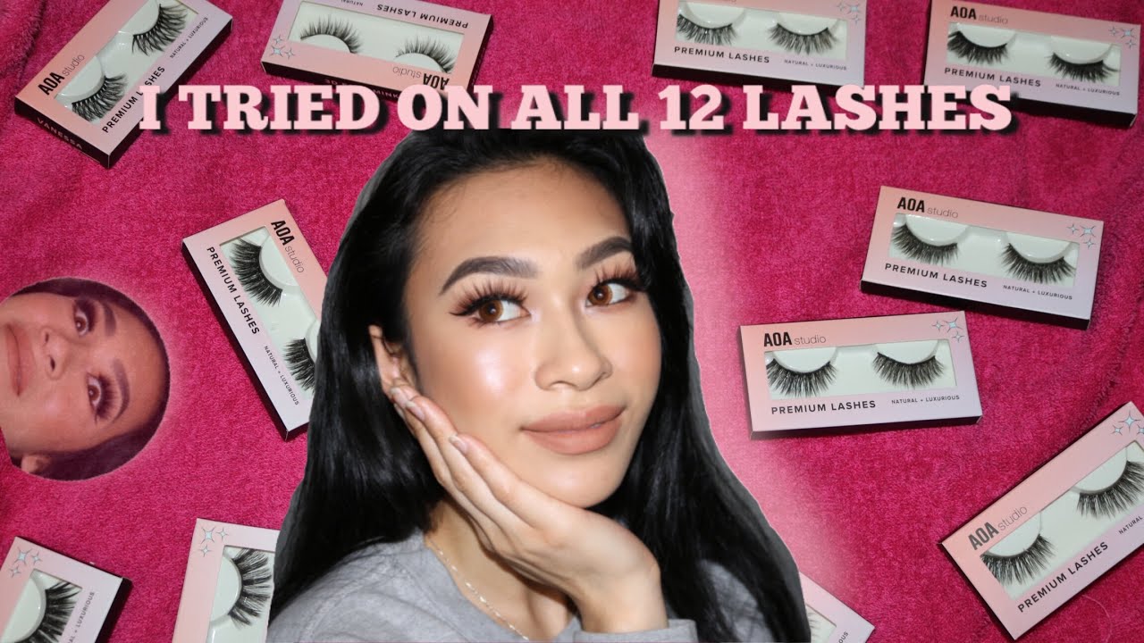 LASHES THAT DONATE TO CHARITY?! ShopMissA 3D Faux Mink Lash Try On + Review