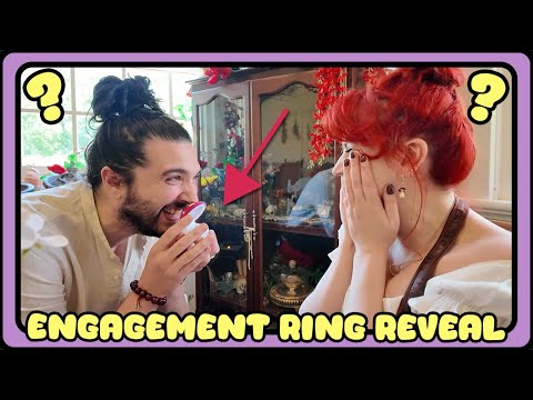 Surprise Engagement Ring Reveal! | Studio/Life Vlog #26 thumbnail
