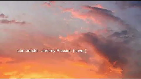 Lemonade - Jeremy Passion (cover) | syn