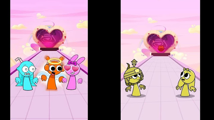 kiss run challenge : angel oren vs pinki
