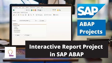 Interactive Report Project in SAP ABAP | SAP ABAP Project
