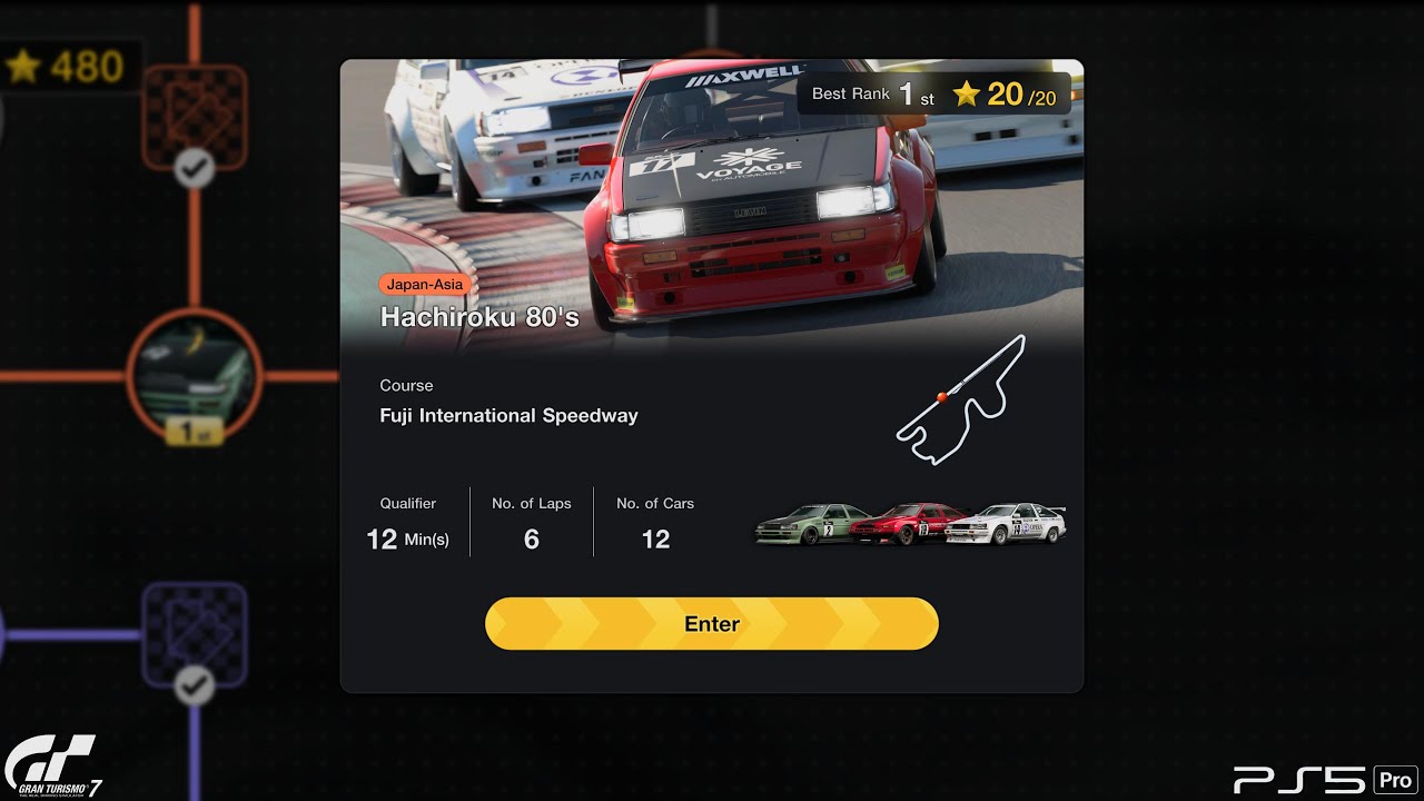 Gran Turismo 7 | Power Pack: Hachiroku 80's Fuji Itl Speedway