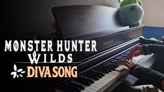 Monster Hunter Wilds -  The Diva Song/Land of Life【PIANO COVER】| 歌姫の歌 モンハンワイルズ