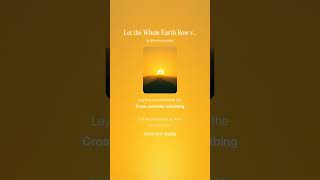 Let the Whole Earth Bow v1