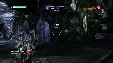 Transformers: War for Cybertron Multiplayer Demo Conquest Gameplay