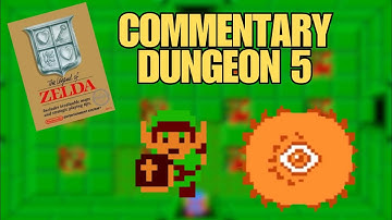 The Legend Of Zelda (1986) Walkthrough Commentary - Fifth Dungeon - Part 5