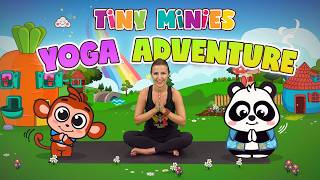 Kids Yoga Adventure with Oli & Bongo | Tiny Minies Yoga for Kids screenshot 2