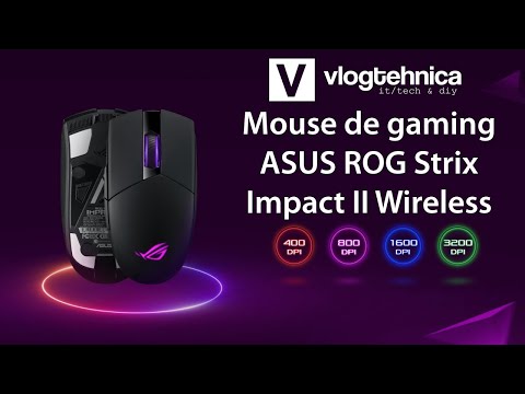 Mouse ASUS ROG STRIX IMPACT II Wireless