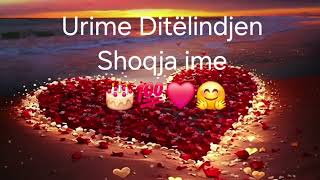 Urime ditelindjen shoqja ime 