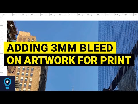ADDING 3mm BLEED ON ARTWORK FOR PRINT | Clear and easy guide | Then print your work with Ex Why Zed