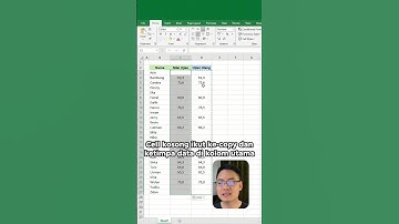 Excel Tips Copy List Data di satu Kolom Tanpa Cell Kosong