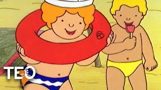 TEO | Teo en la playa | Mejores Momentos | Dibujos Animados Para Niños