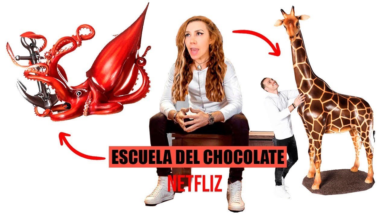 COMPETENCIA DE ESCULTURAS GIGANTES DE CHOCOLATE DE AMAURI GUICHÓN