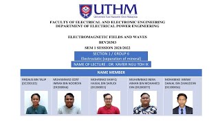 BEV30803: Group4 / Section4 | Cost Effective Solution in Utilising Electrical Energy System
