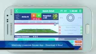 Matchday Livescore app (for Amateur Soccer Teams) - iOS & android screenshot 2