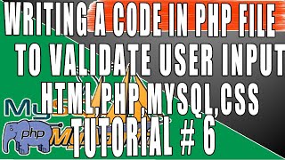 How to create fully functional website in android using PHP,MYSQL,HTML,CSS Tutorial #6
