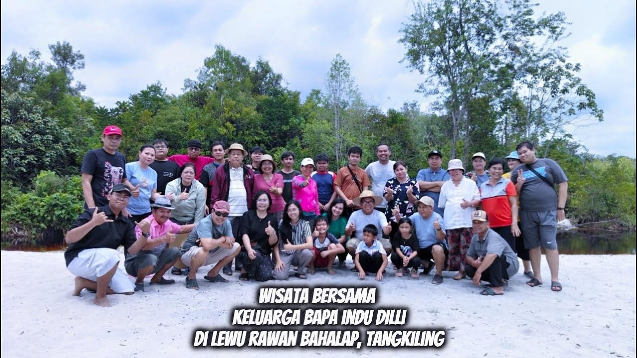 Wisata di Lewu Rawan Bahalap Tangkiling Kel. Bapa-Indu Dilli (Arisan, makan  dan mandi bersama)