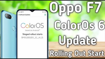 Oppo F7 ColorOs 6 Update Rolling Out Start 🔥|| Oppo F7 ColorOs 6 Update Released