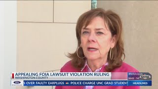 Washington County appeals ruling over attorney fees in FOIA lawsuit