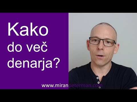 Video: Kako Do Denarja Pri Dolžniku