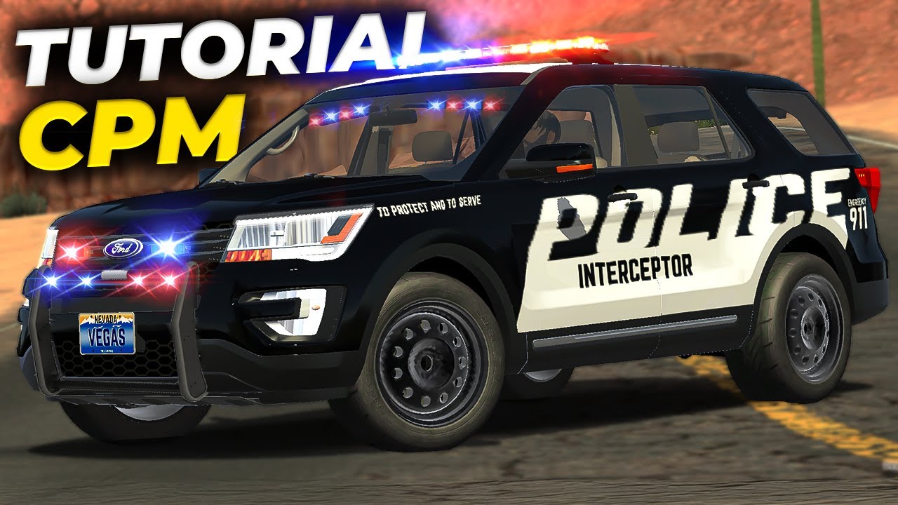 How to Make a Realistic Ford Interceptor Police Livery | Car Parking Multiplayer