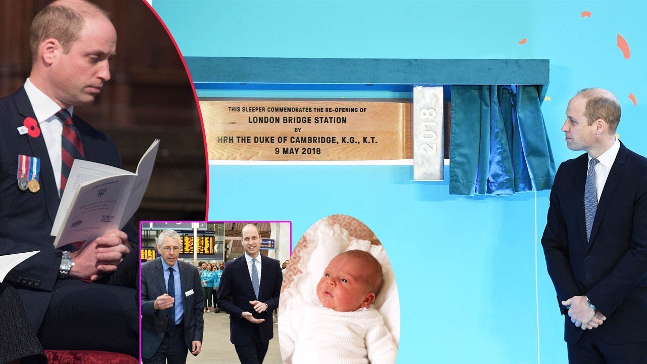 Back to Work! Prince William Steps Out Two Weeks After Prince Louis