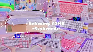 POV ASMR UNBOXING Keyboards & Typing Sounds￼ Clicky ft Marvo, HUO JI, DASFUDE, & Punkston screenshot 2