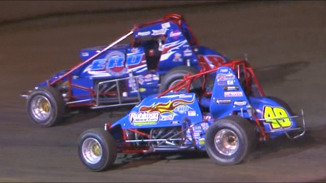 RUSH Sprint Car Heat Two Raceway 7 91220 YouTube