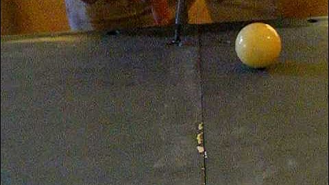 Pool table installation part 4 slate seam adjustment mpeg2video